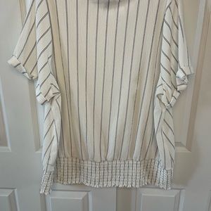 Lane Bryant White Blouse
